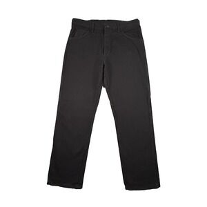 Rustler by Wrangler Men's Black 36x30 Straight Leg Cotton Jeans USA Made SEE DES